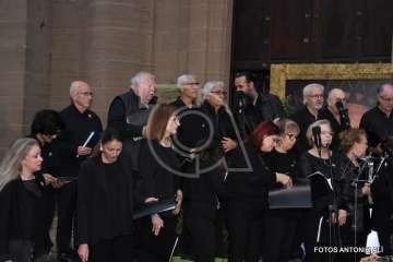  Telde con el empresario Grisaleña en la lectura del pregón de Santiago 2018 (Foto Antonio Alí)